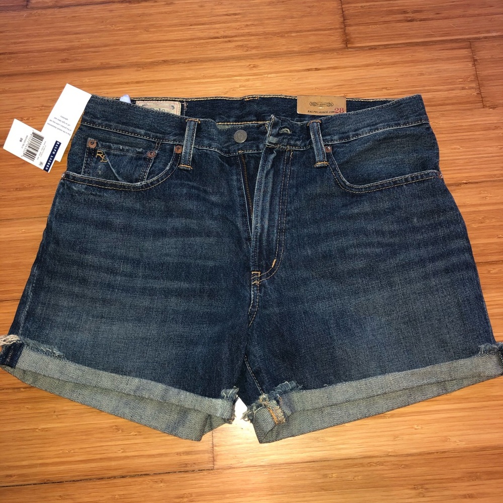 NEW polo jean shorts